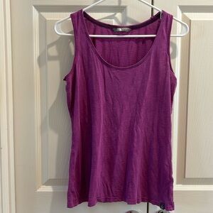 The North Face Women's Purple Scoop Neck Tank Top